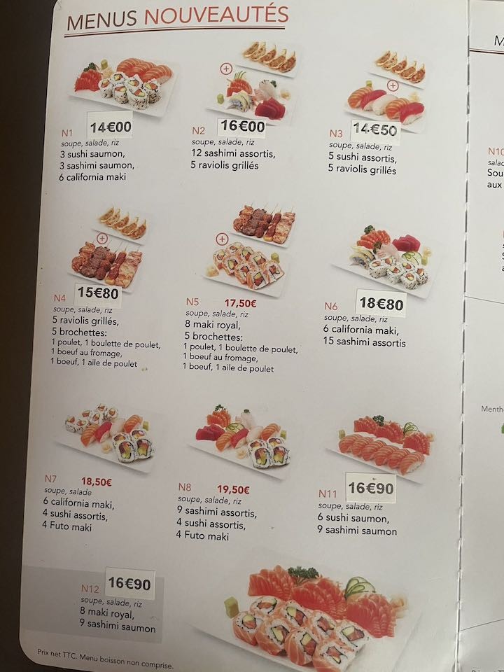 New Wok menu 5