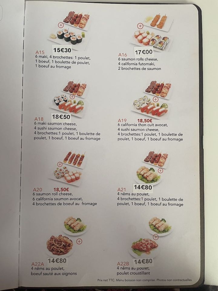 New Wok menu 6