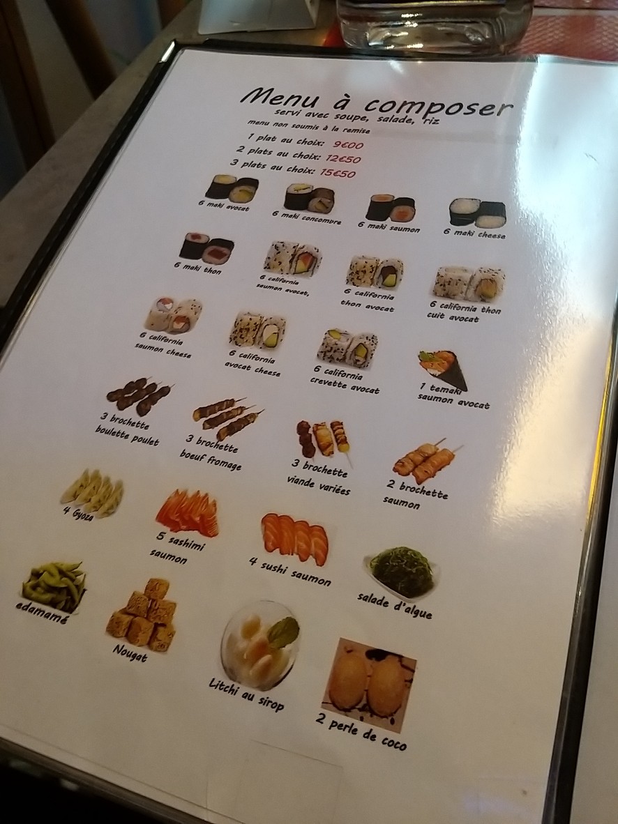 Hokkaido menu 3