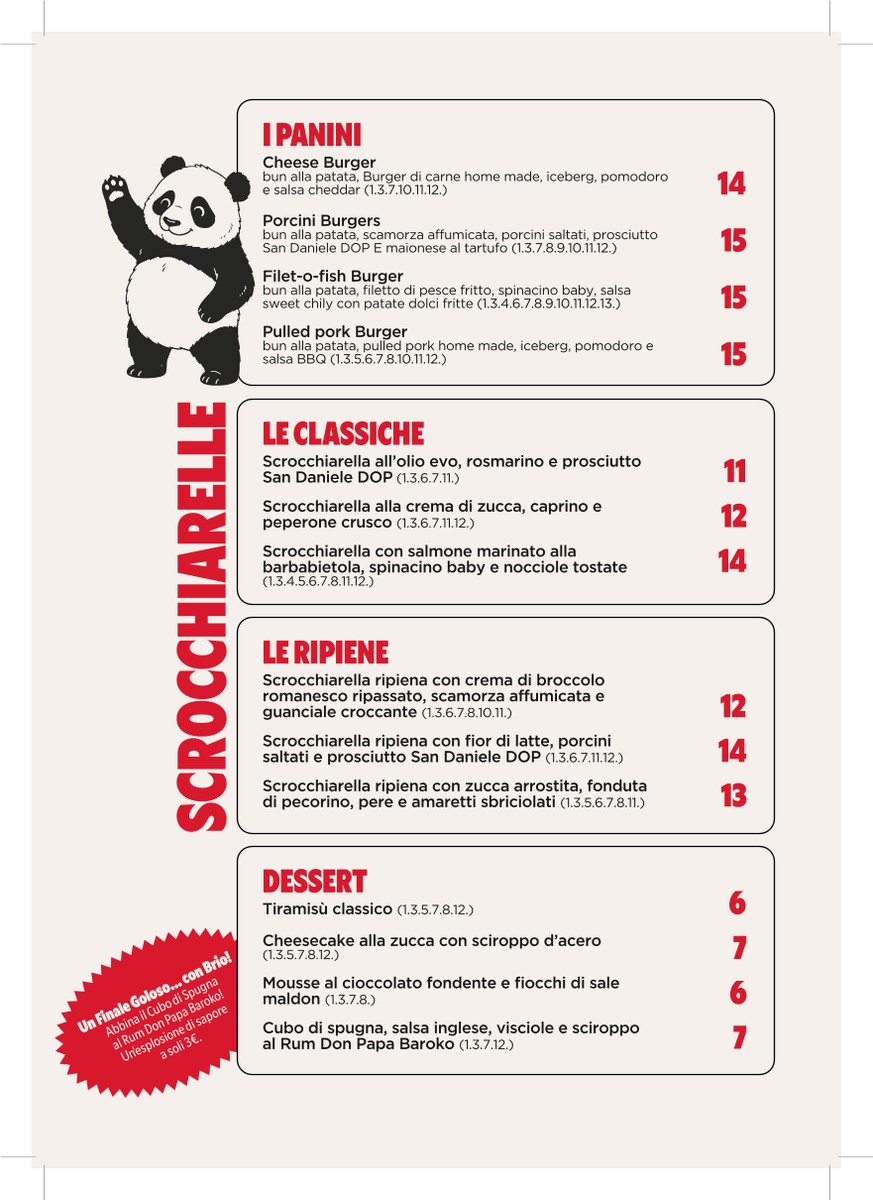 Städlin menu 3