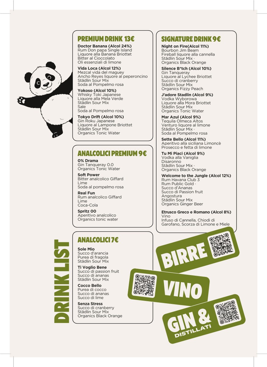 Städlin menu 4
