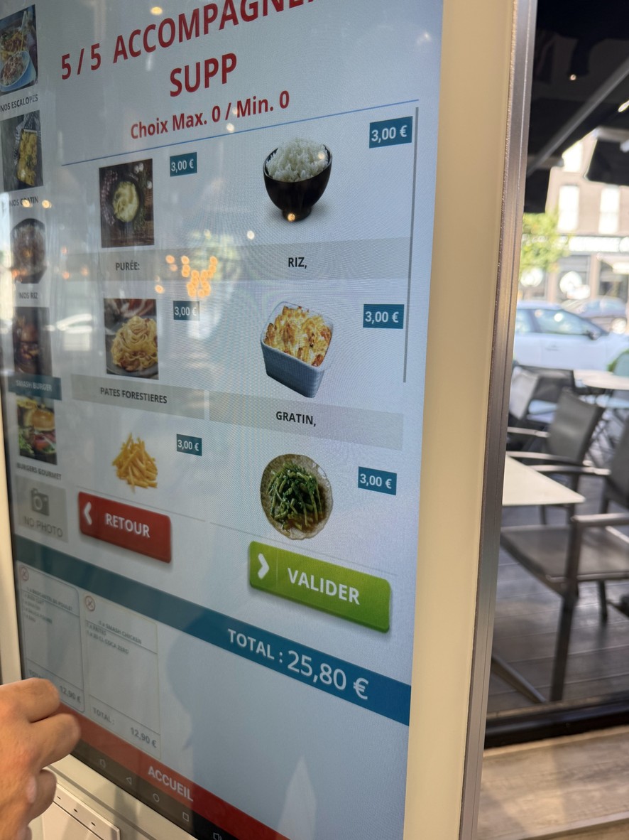 Restaurant Westing menu 2