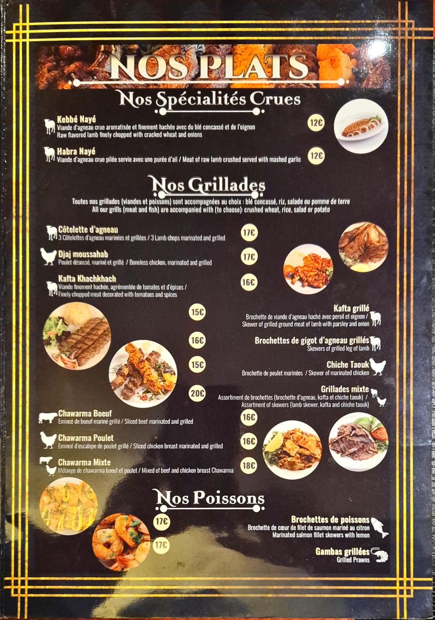 Rami menu 3