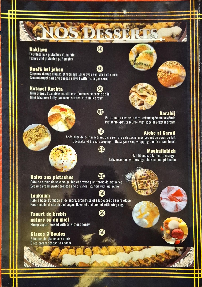 Rami menu 4