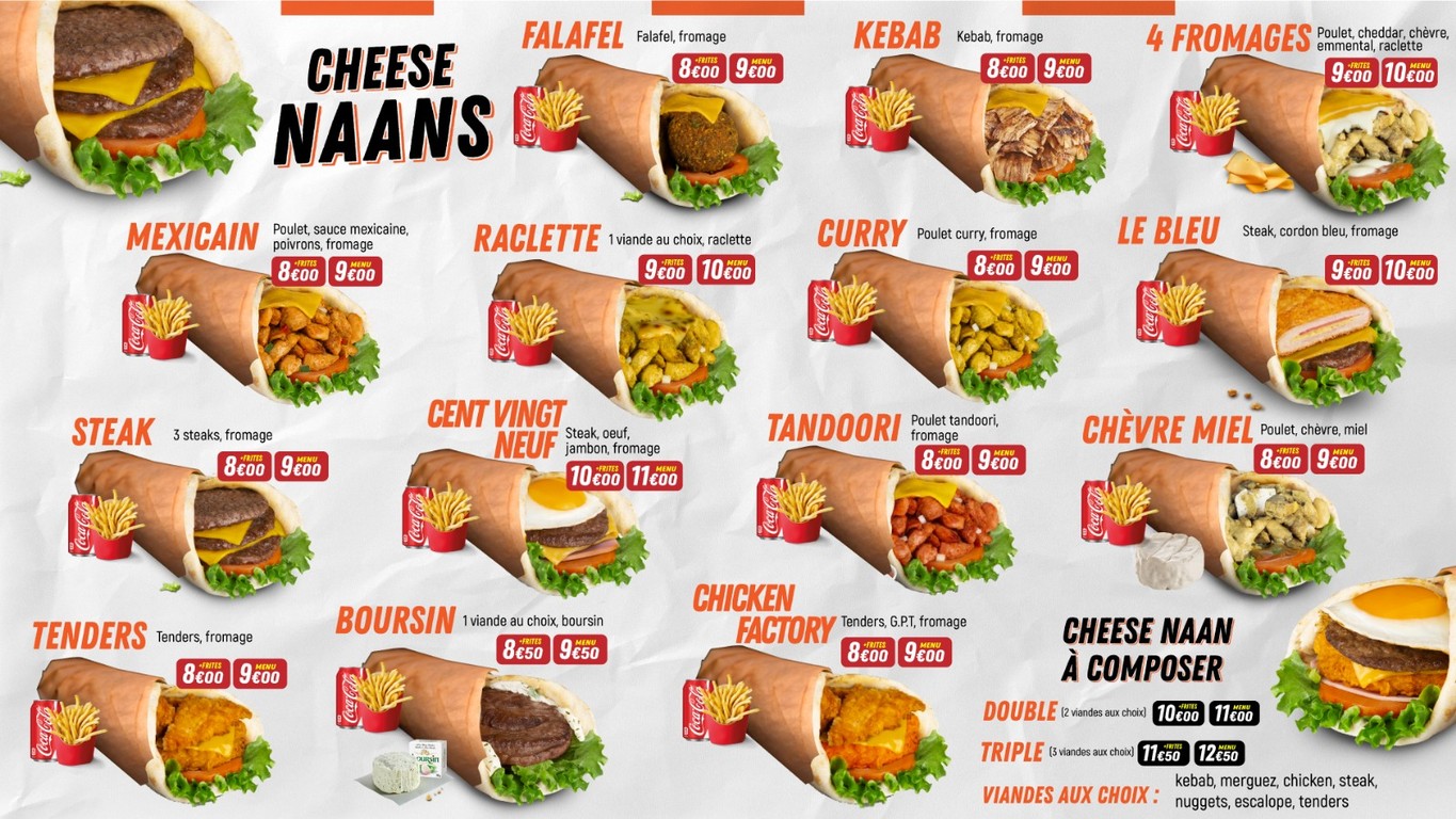 Chicken factory menu 3