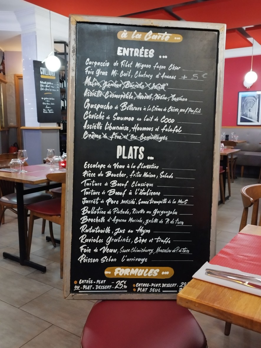 L'Amuse Bouche menu 1