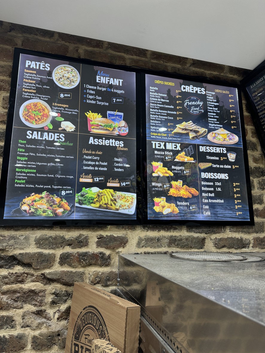 Franchy food menu 4