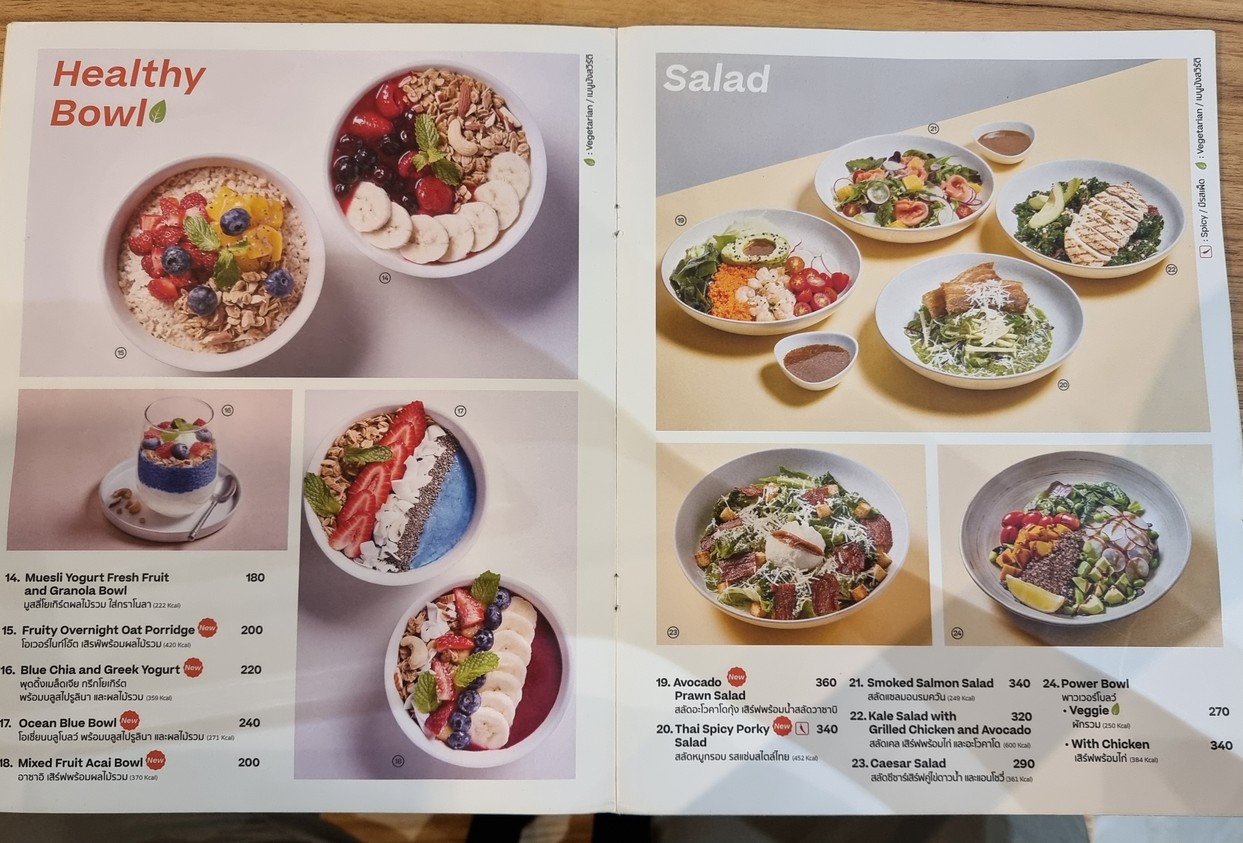THE COFFEE CLUB -Samyan Mitrtown menu 3
