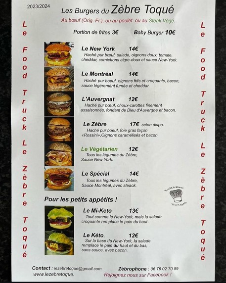 Le Zèbre Toqué
