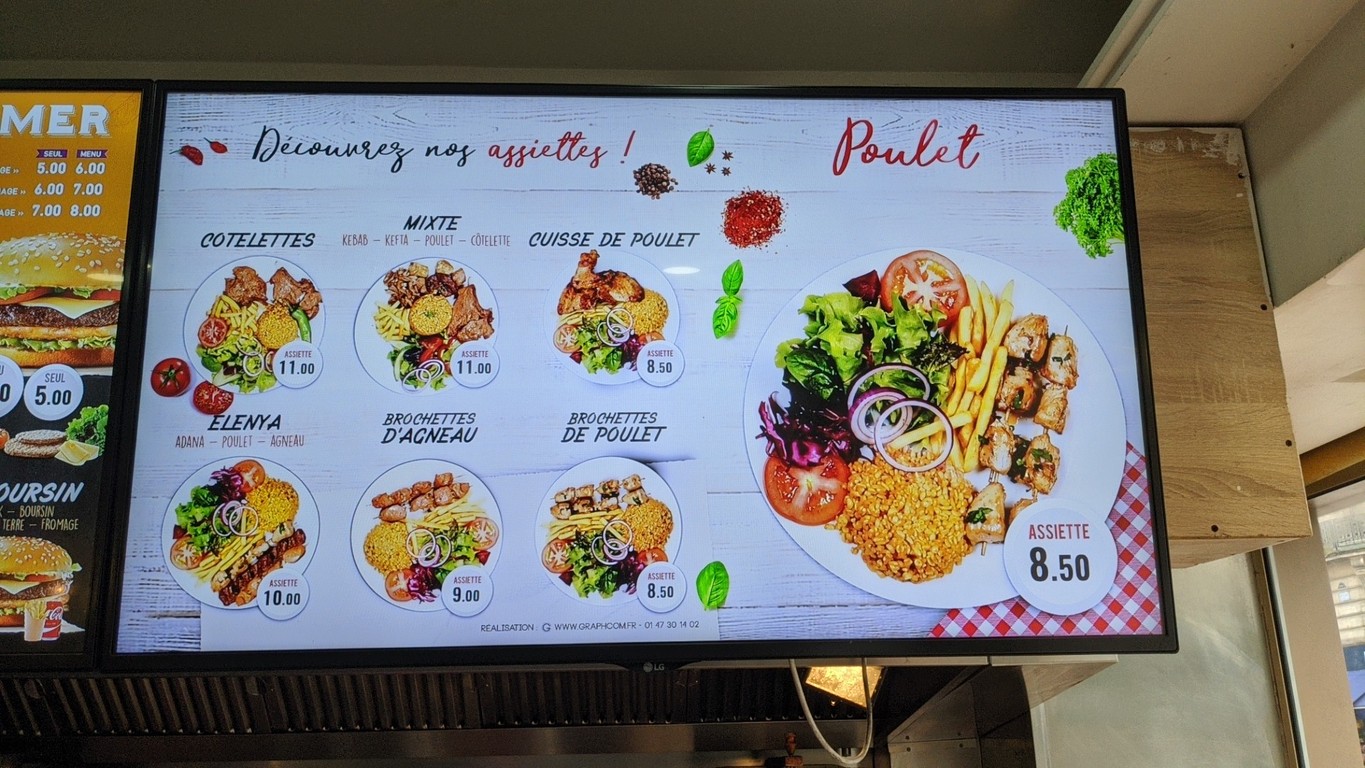 Grill plaisance menu 3