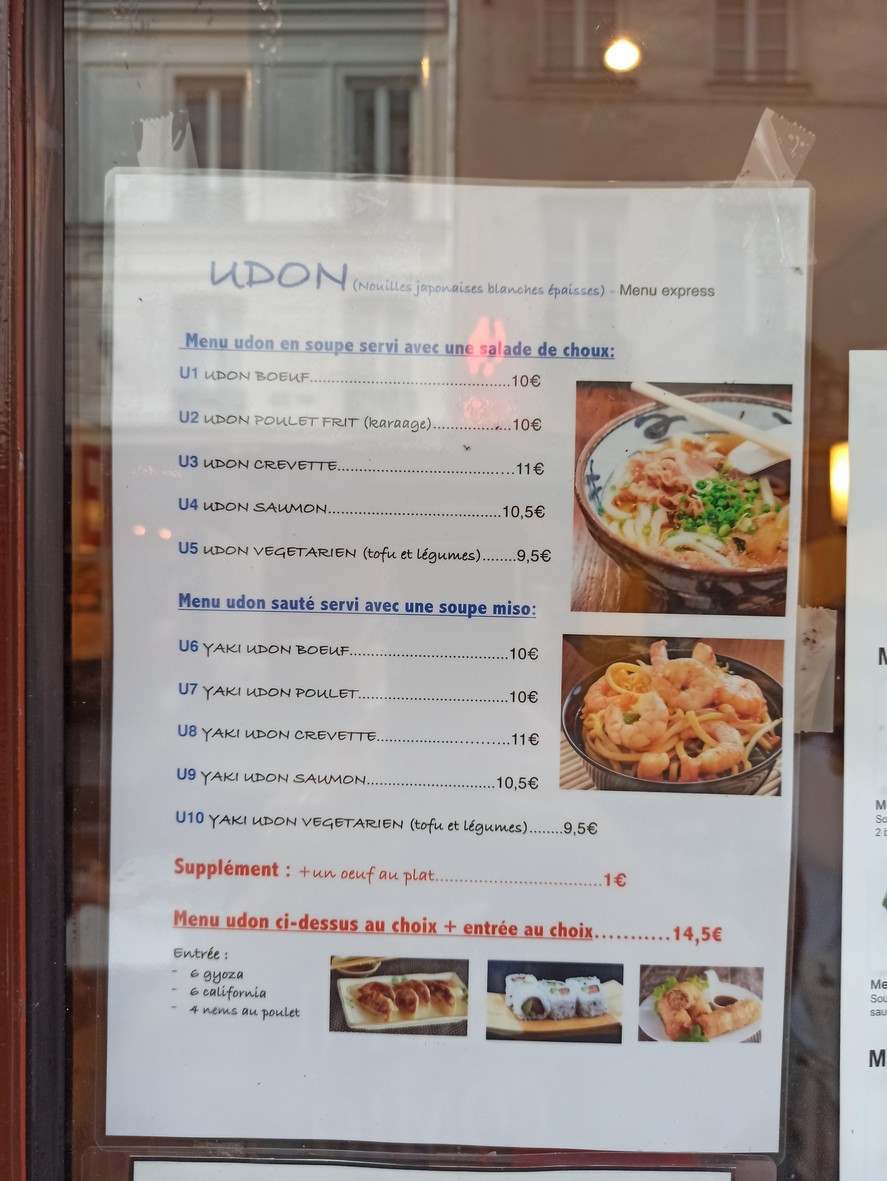 Restaurant Taj menu 2