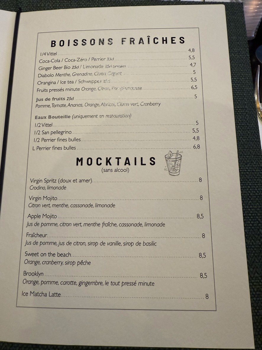 Les Ondes menu 3