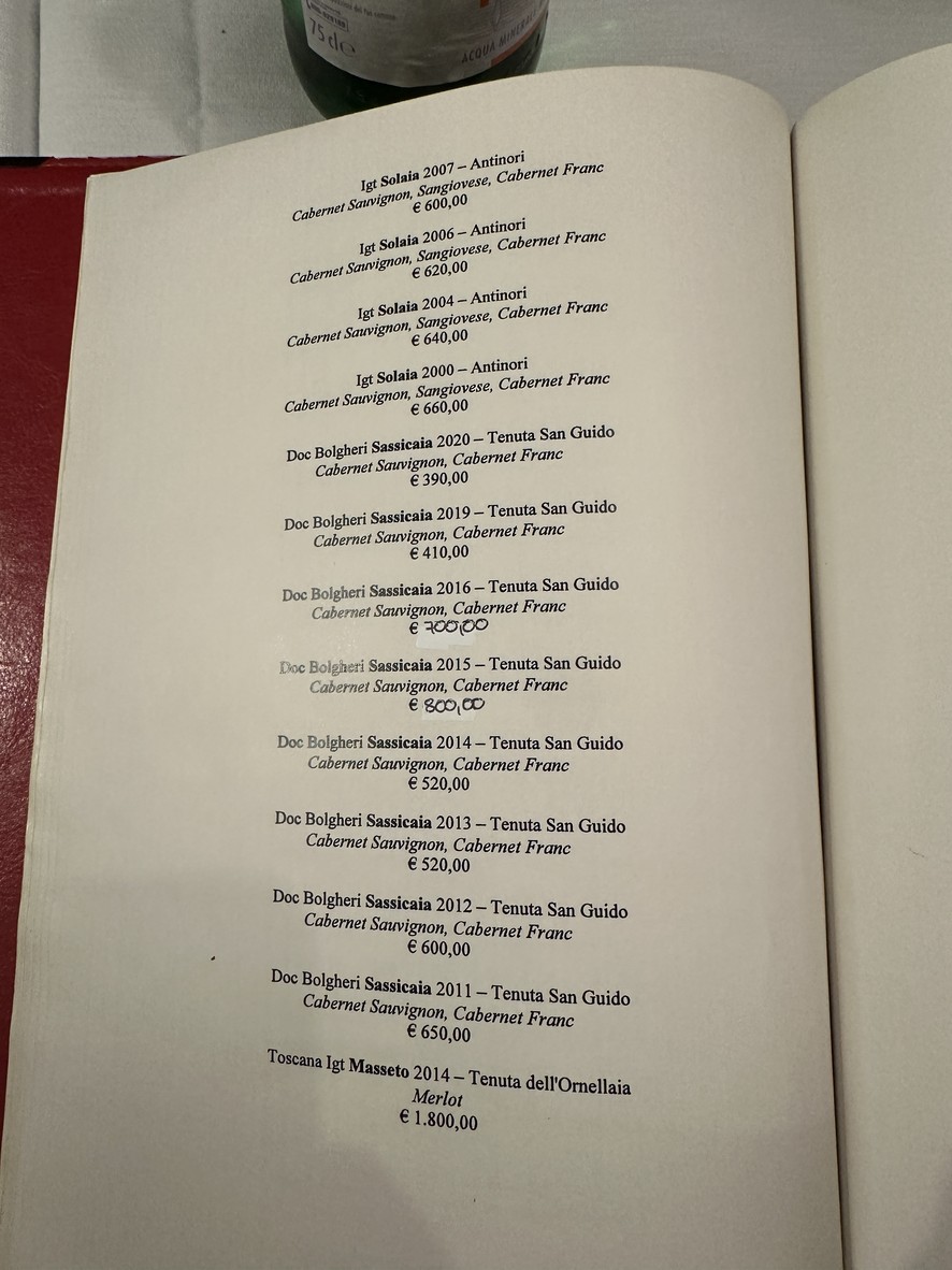 Life Ristorante menu 3