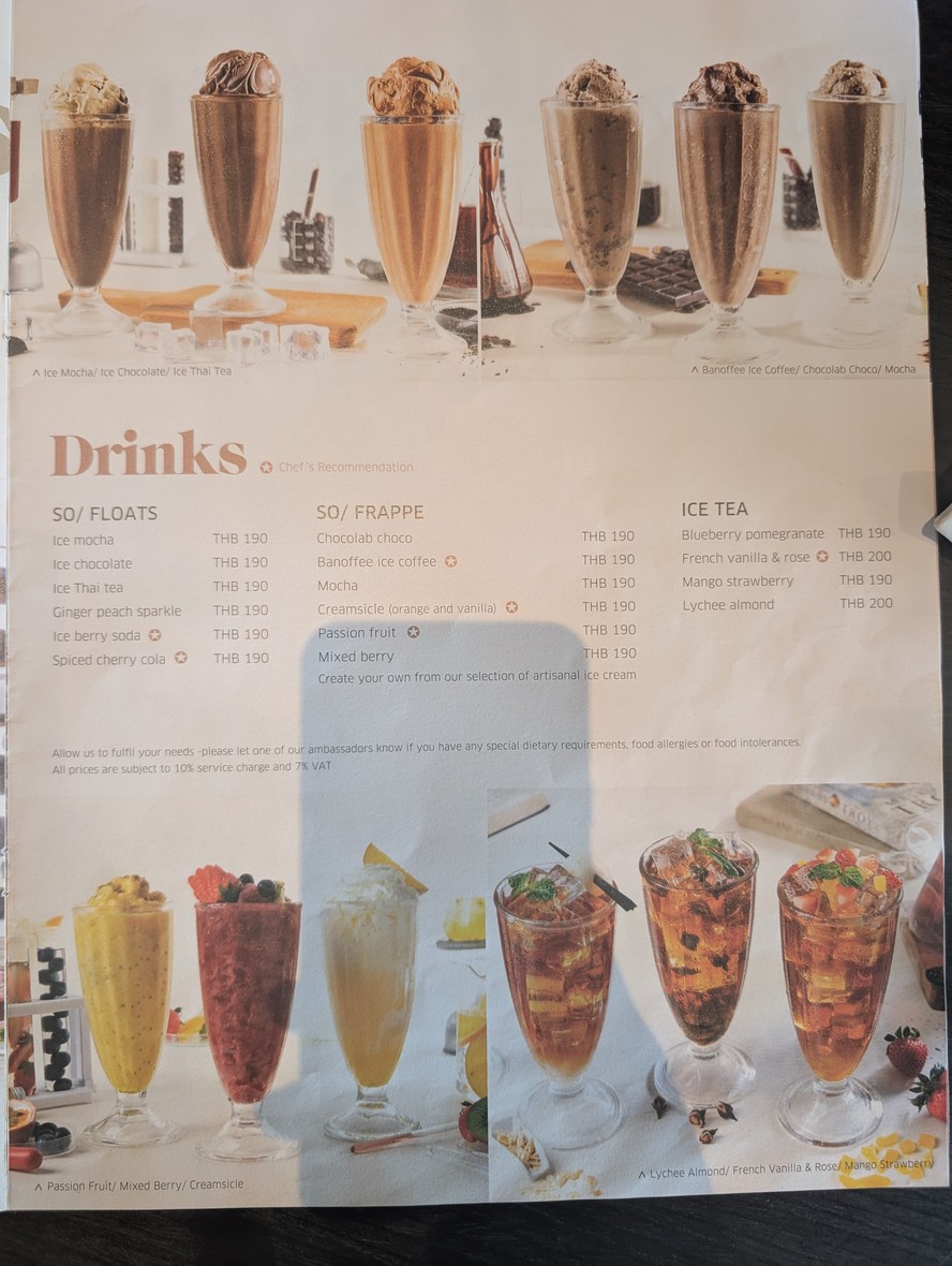Chocolab at SO/ Bangkok menu 3