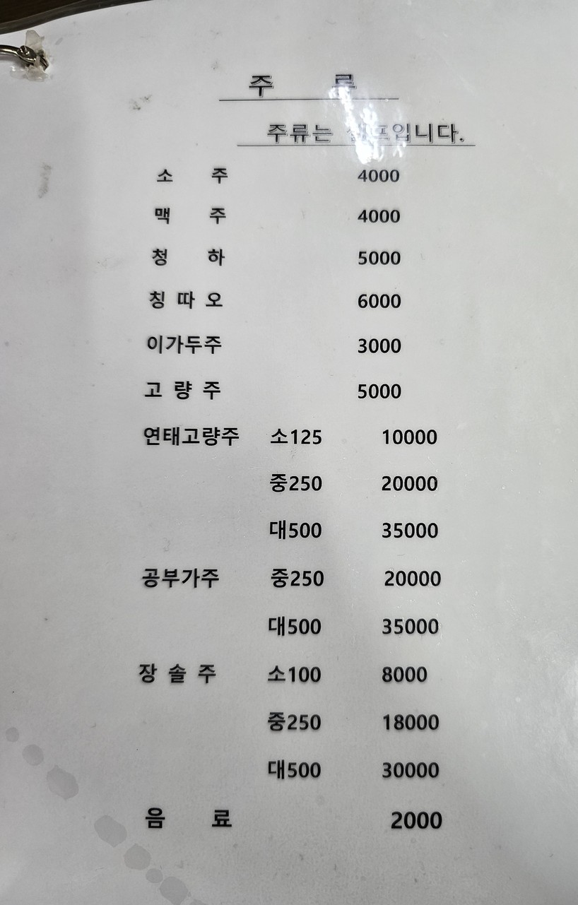 Janggagu menu 3