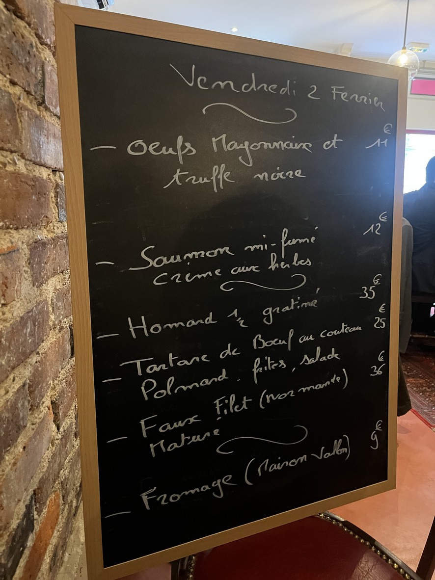 Attabler menu 3