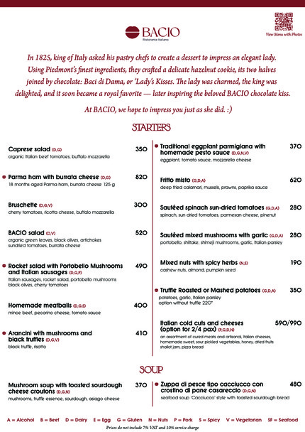 BACIO Ristorante Italiano