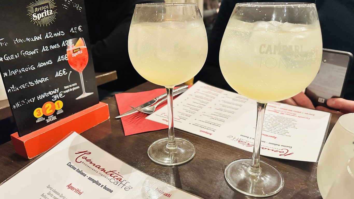 Romantica Caffè menu 1