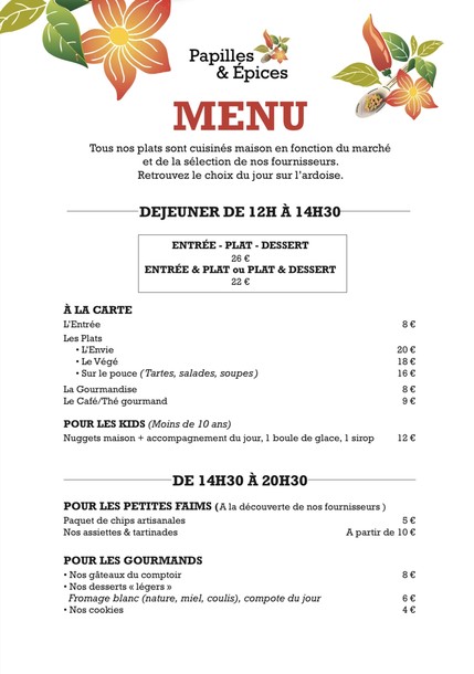 Papilles & Epices