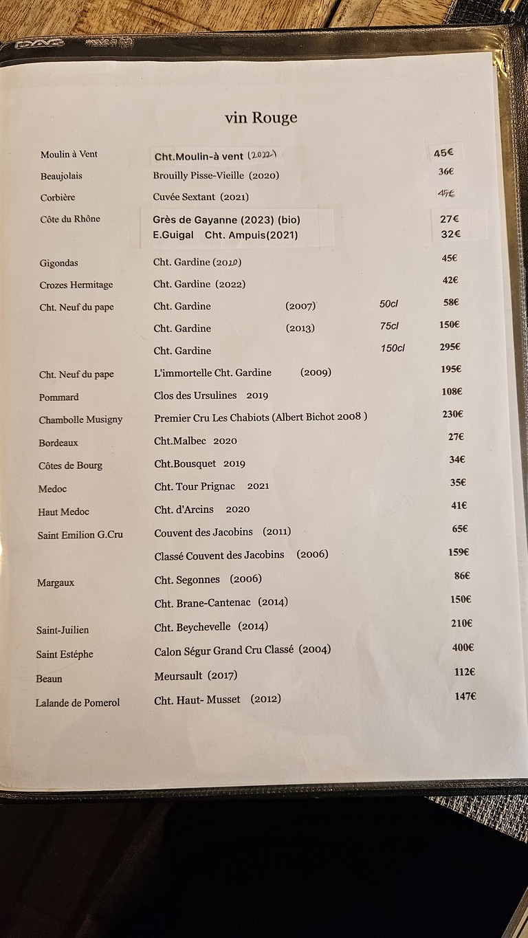 Odori Restaurant menu 3