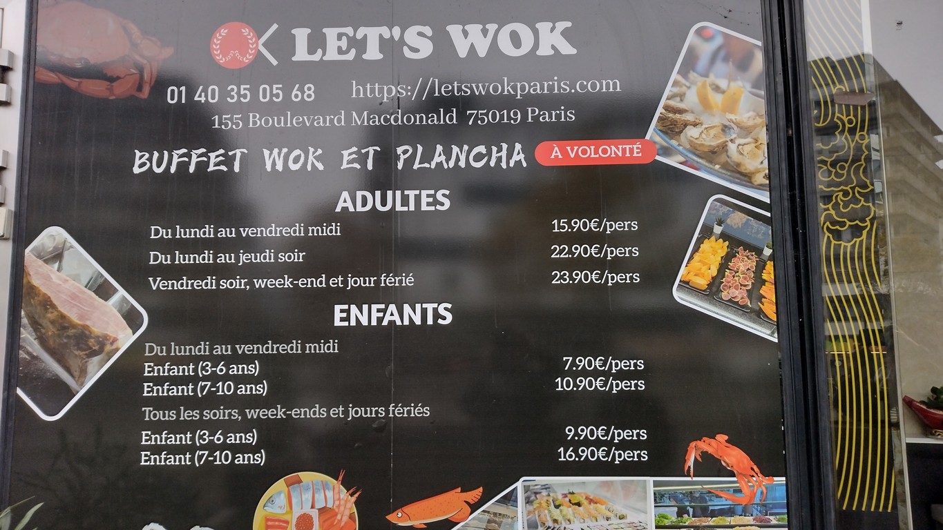let's WOK ASIÁTICO menu 1