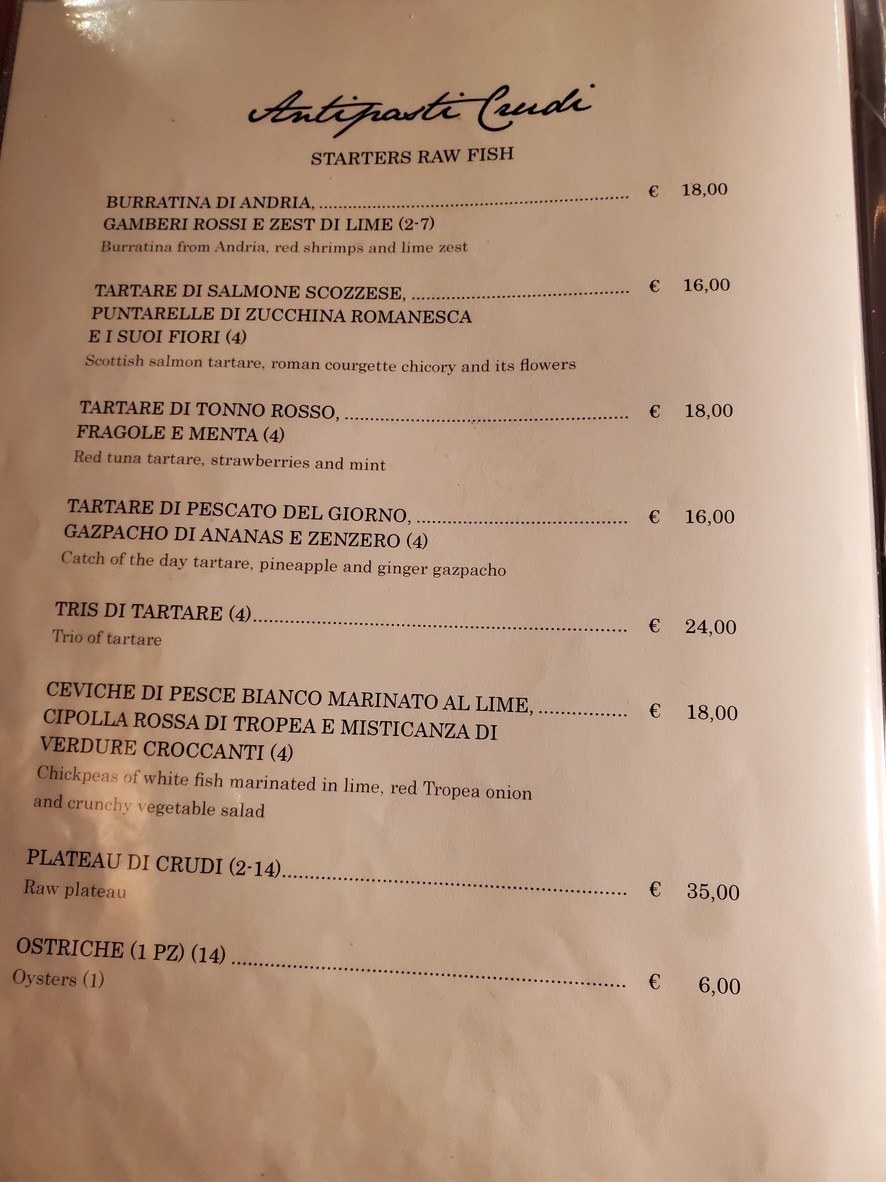 Assuntina menu 2