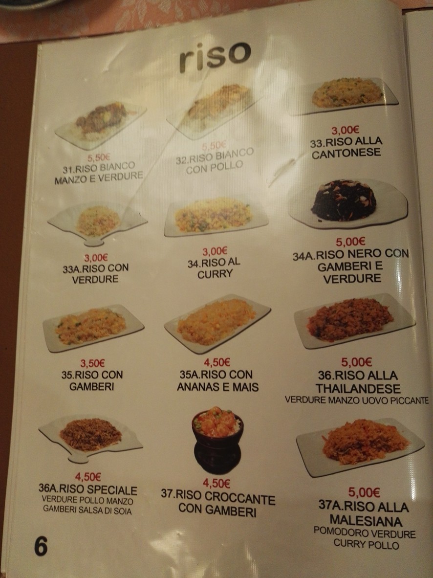 Ristorante La Gioia menu 3
