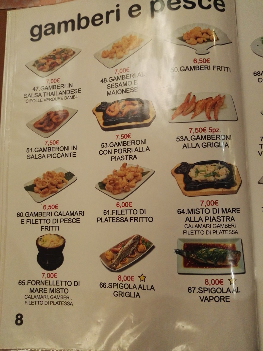 Ristorante La Gioia menu 5