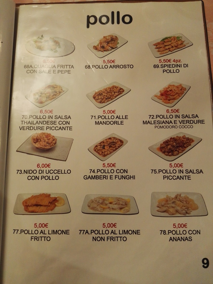 Ristorante La Gioia menu 6