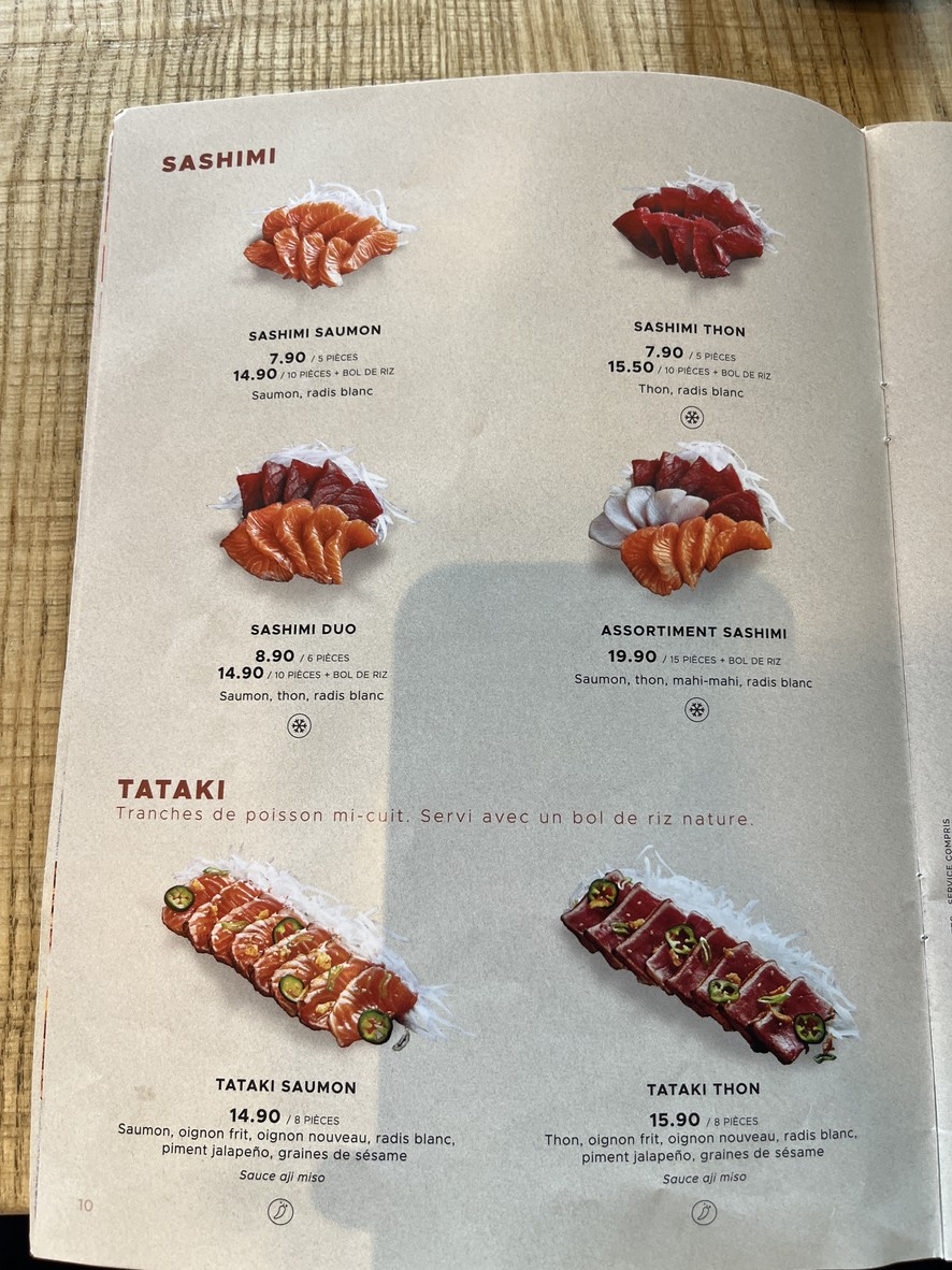 Côté Sushi Asnières-sur-Seine menu 4