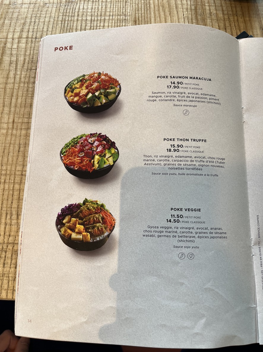 Côté Sushi Asnières-sur-Seine menu 5