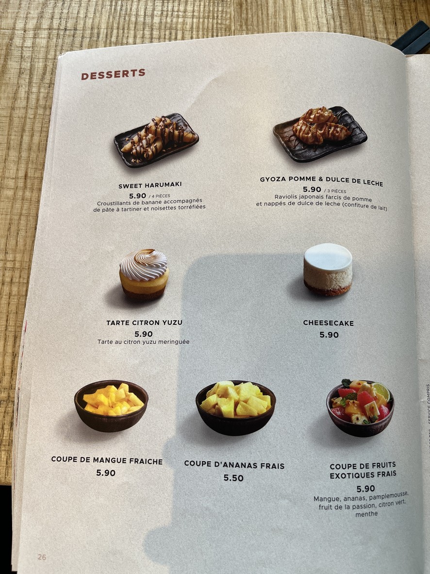 Côté Sushi Asnières-sur-Seine menu 8