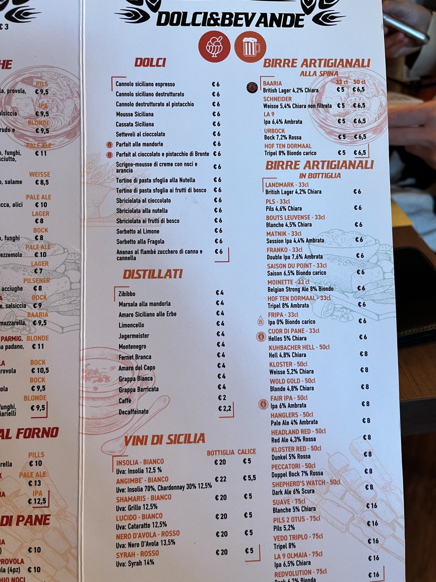 Ristorante Pizzeria Luppolo e Farina menu 4