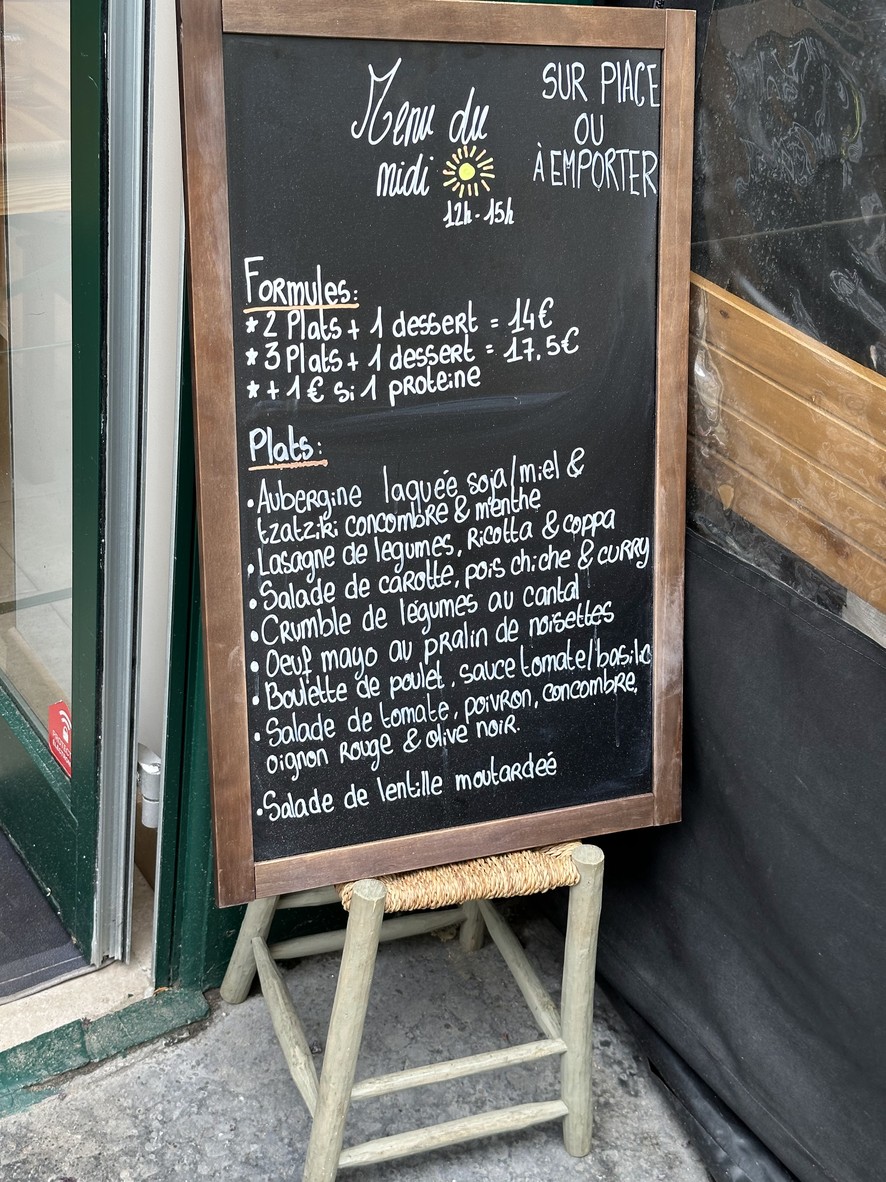 Fenouil menu 1