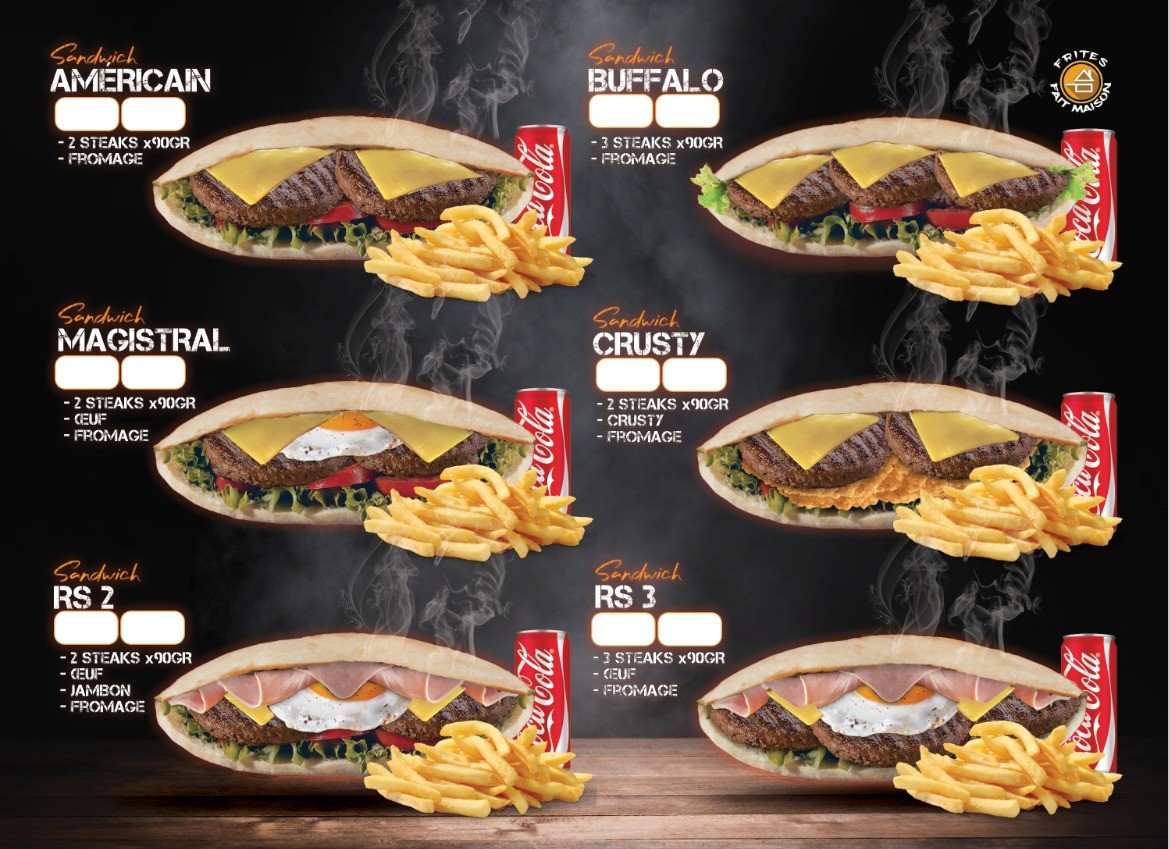 Soleil d'Istanbul menu 2