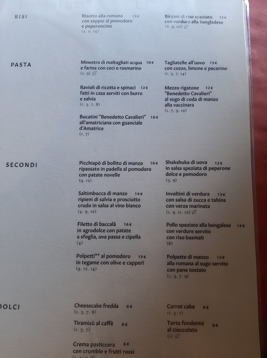 Grandma menu 2