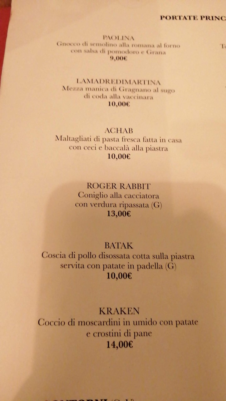 Grandma menu 4