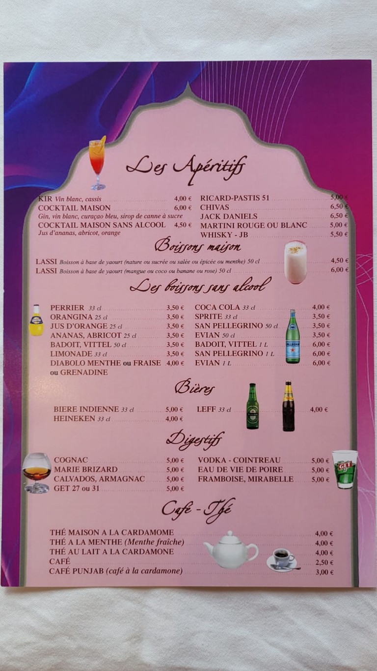 Le Punjab menu 7