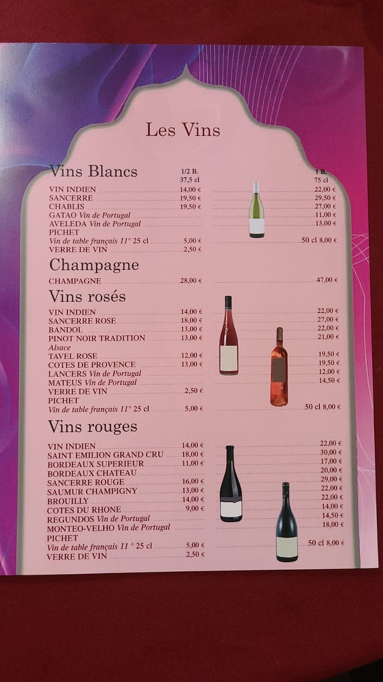 Le Punjab menu 8