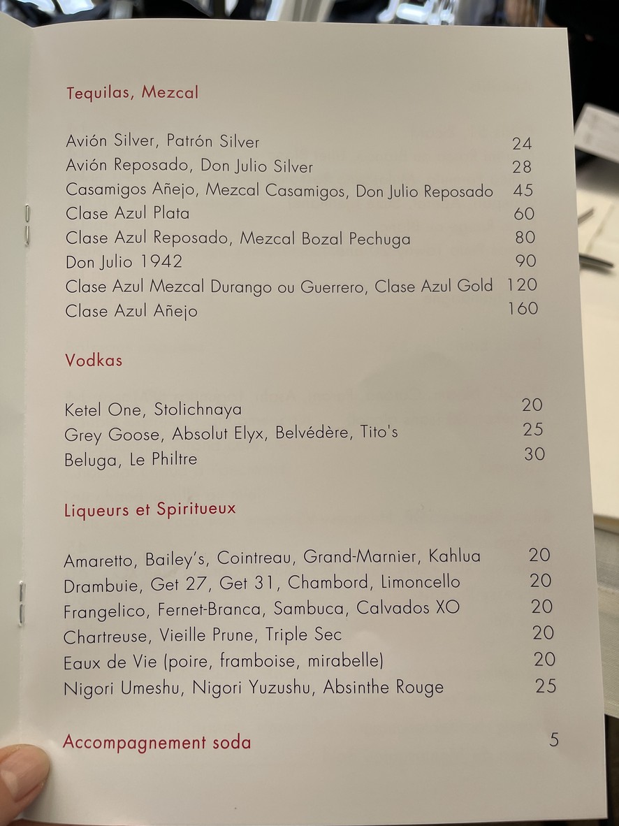 Costes - Le Restaurant menu 4