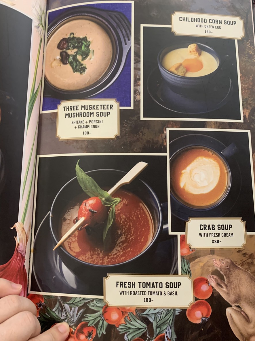 a fox princess KITCHEN/ Central Chidlom menu 4