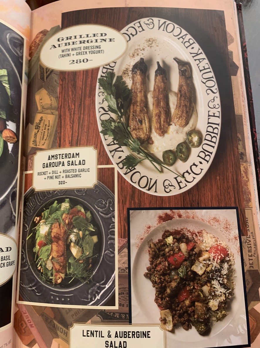 a fox princess KITCHEN/ Central Chidlom menu 5