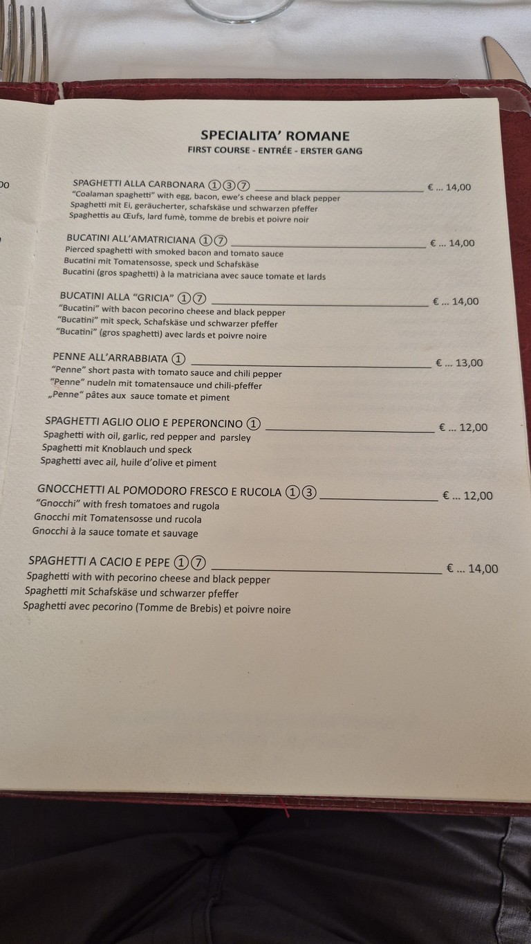 Ristorante Leonetti menu 3