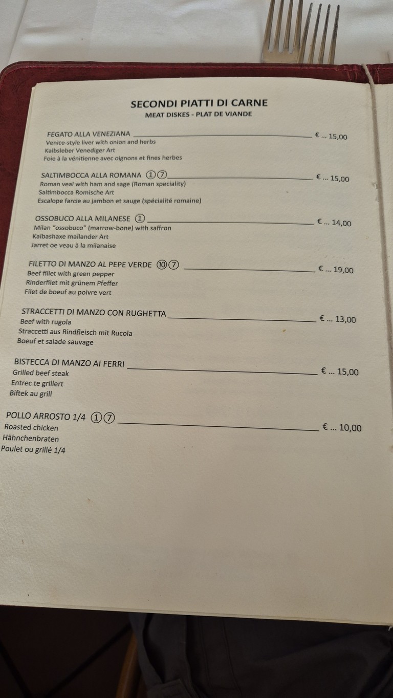 Ristorante Leonetti menu 6