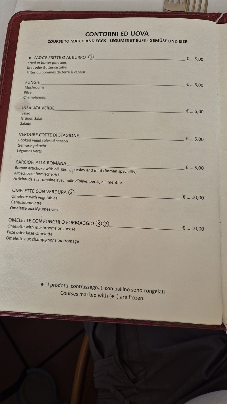 Ristorante Leonetti menu 7