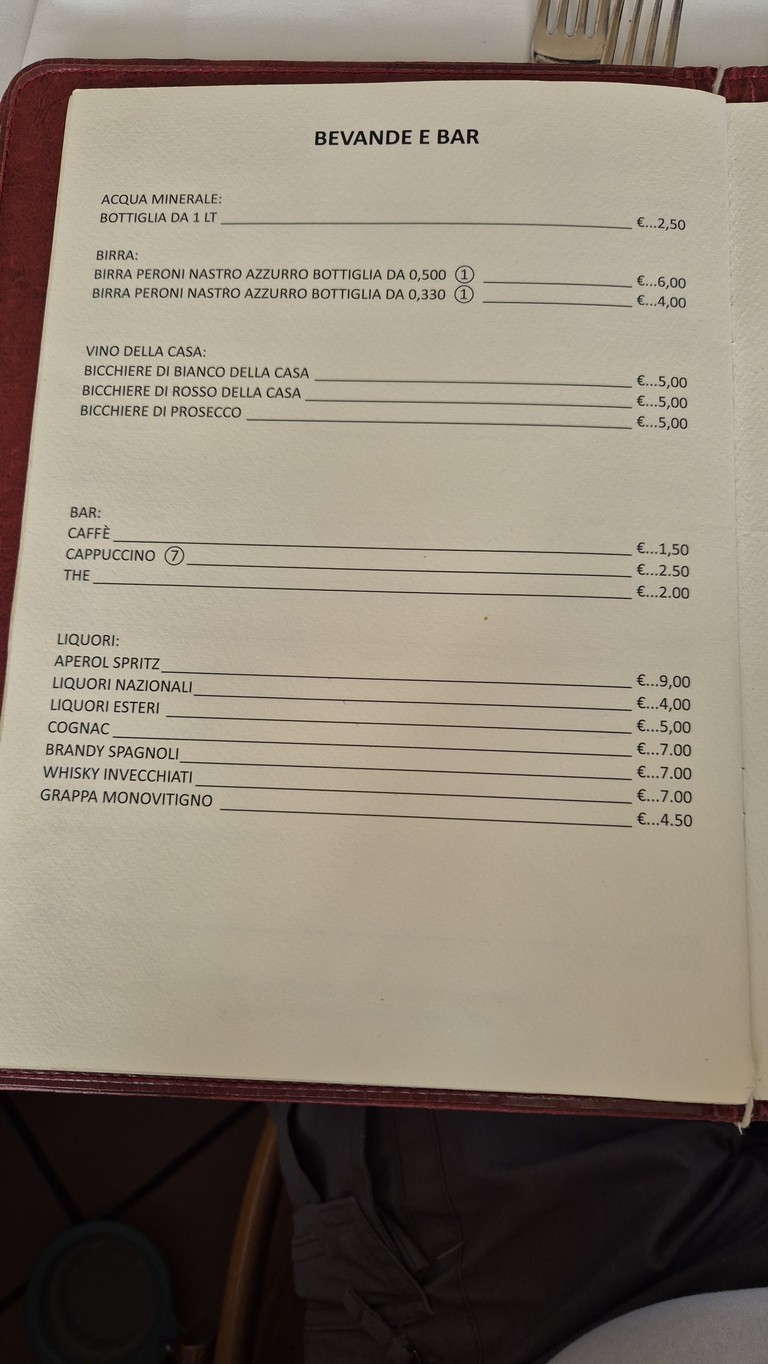 Ristorante Leonetti menu 9