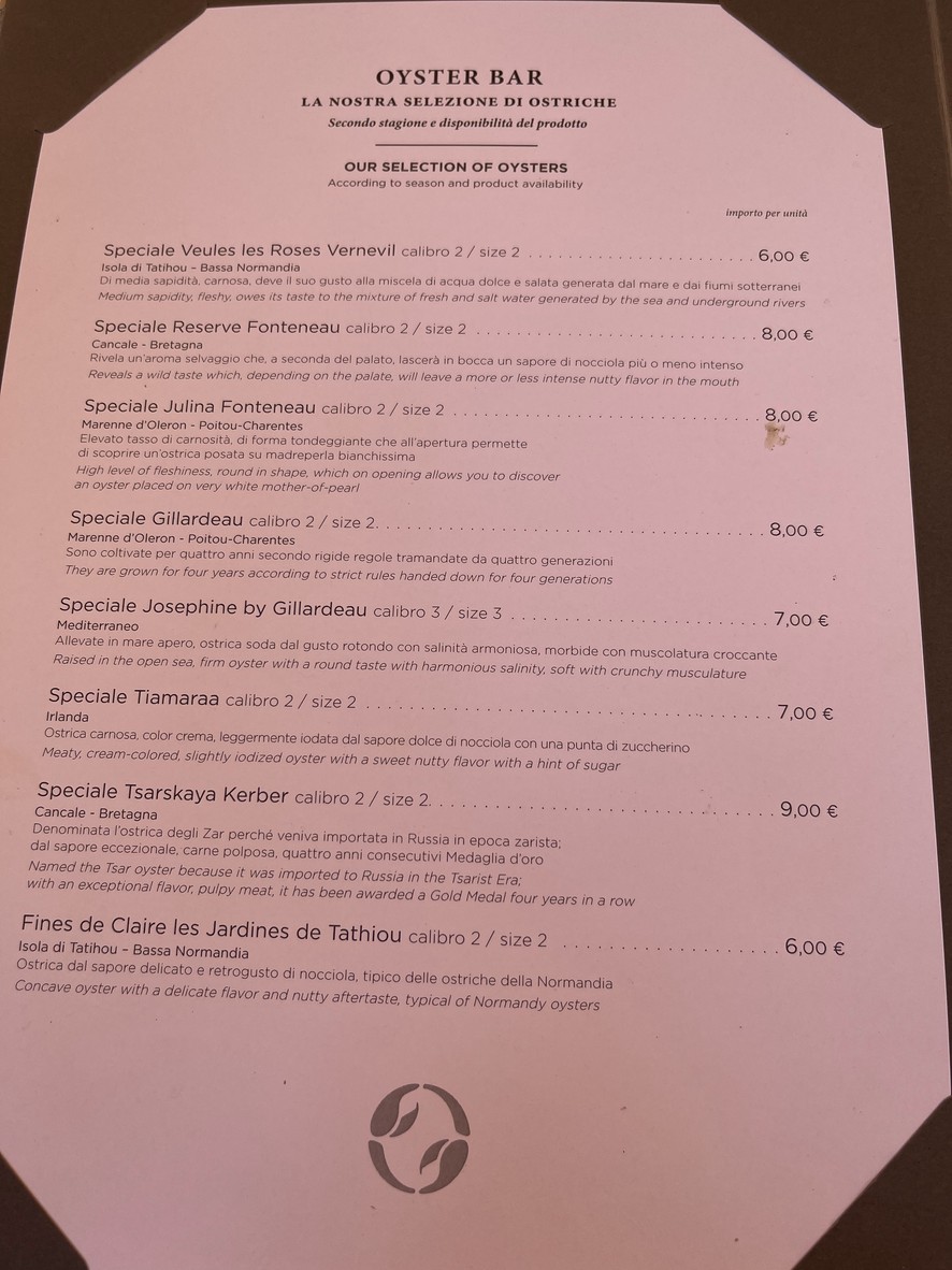 Ristorante Crab menu 3