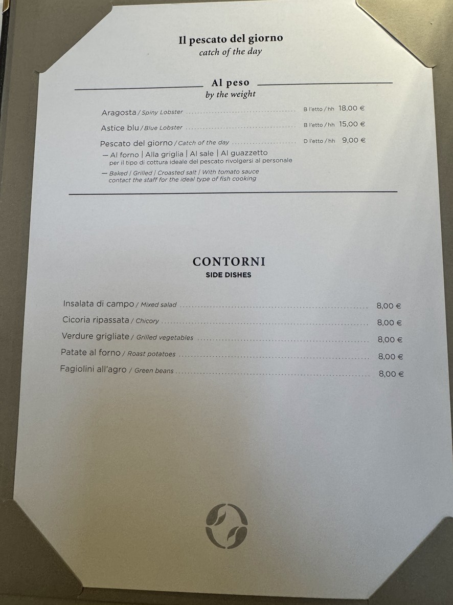 Ristorante Crab menu 6