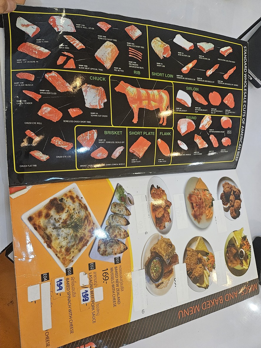 Bangkok Grill (Sathon 11) menu 1