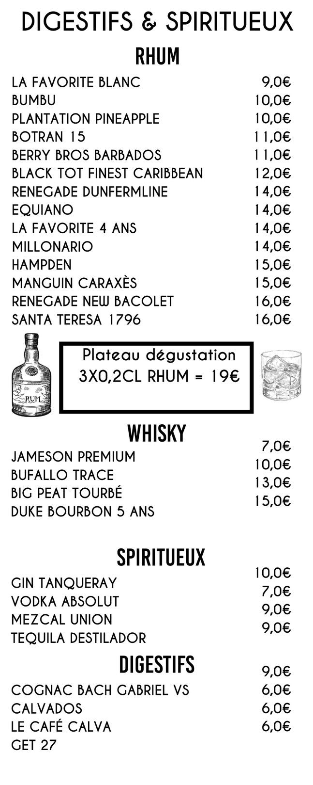 Melt menu 3